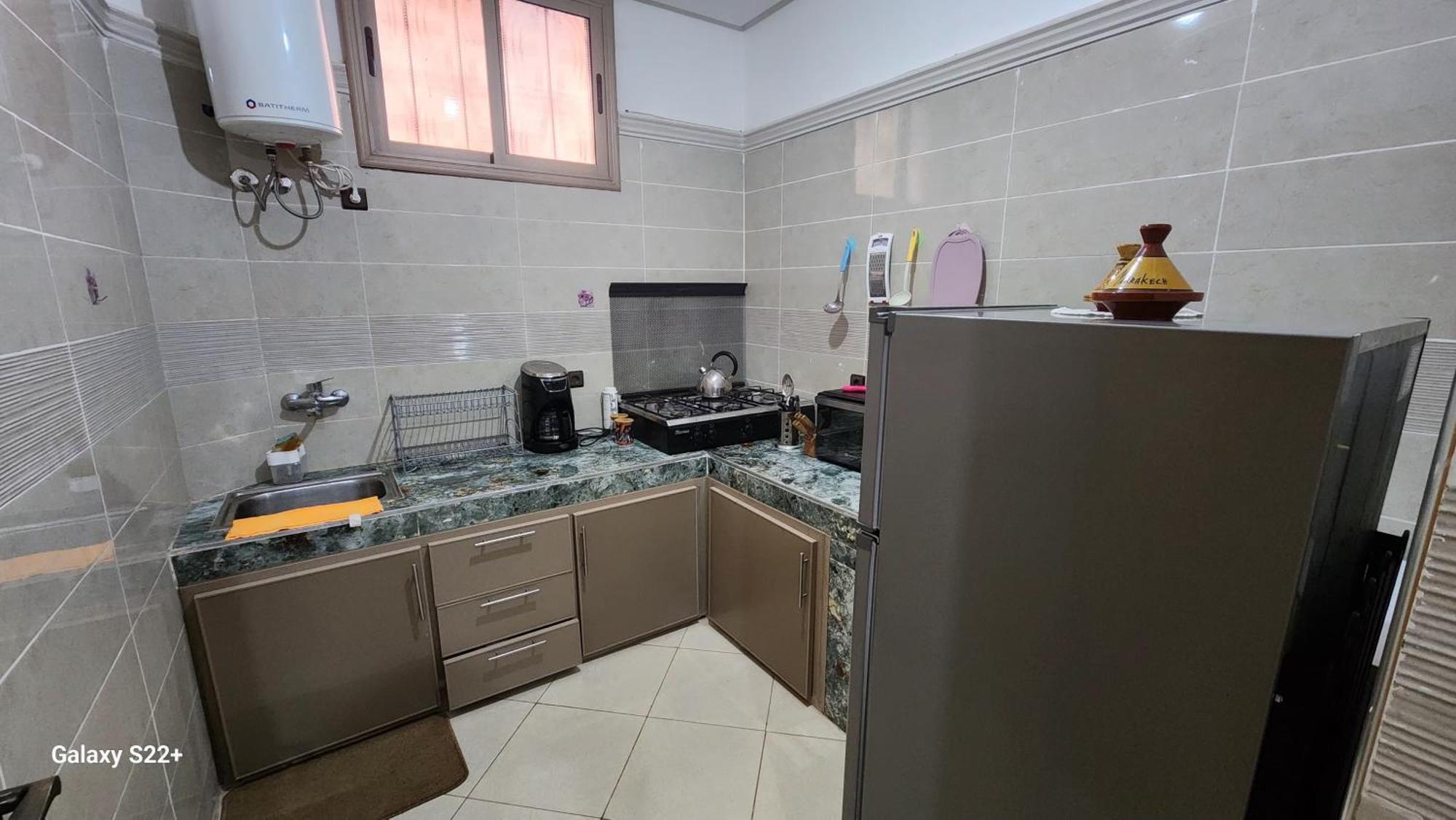 Appartement 7 Min De L'Aeroport De Marrakech Marrakesh Exteriör bild