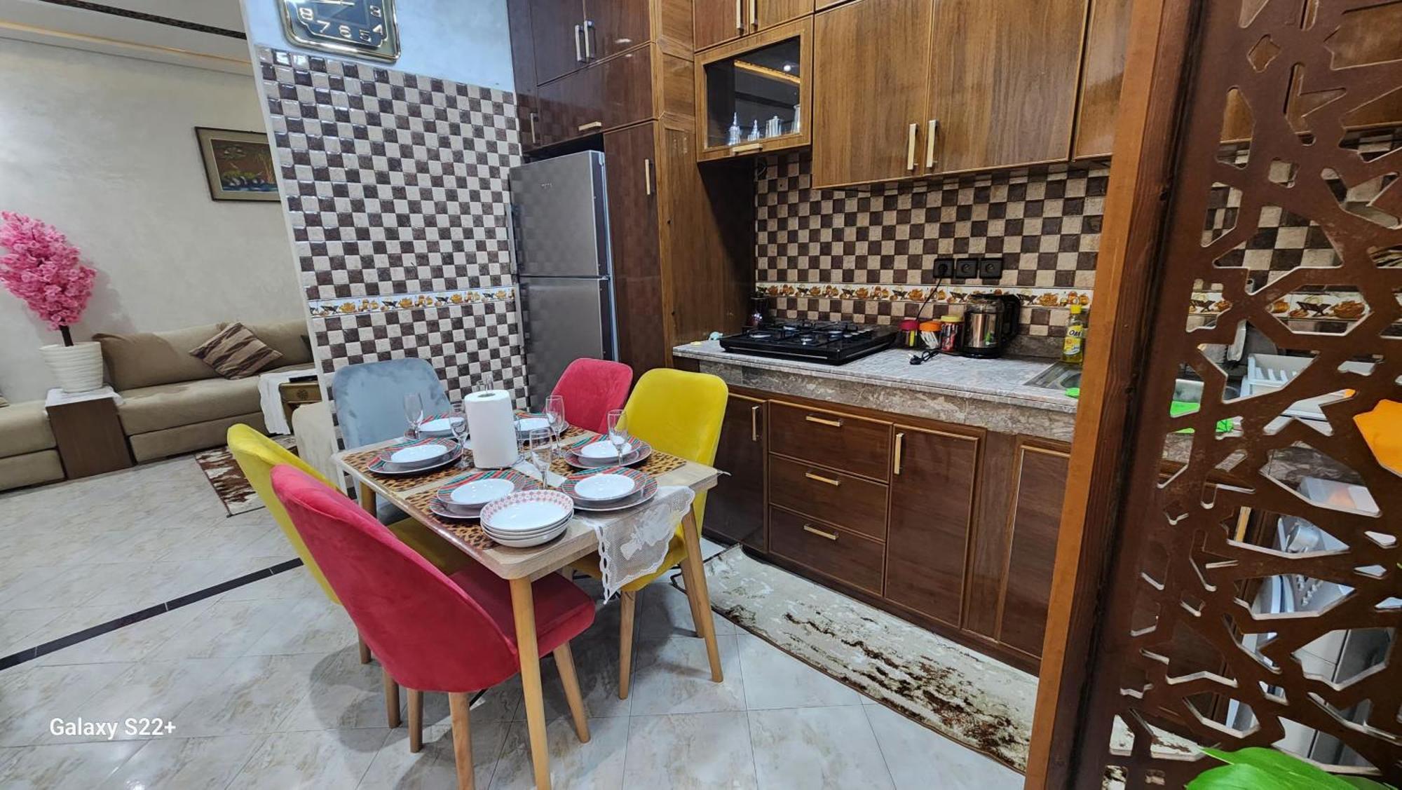 Appartement 7 Min De L'Aeroport De Marrakech Marrakesh Exteriör bild