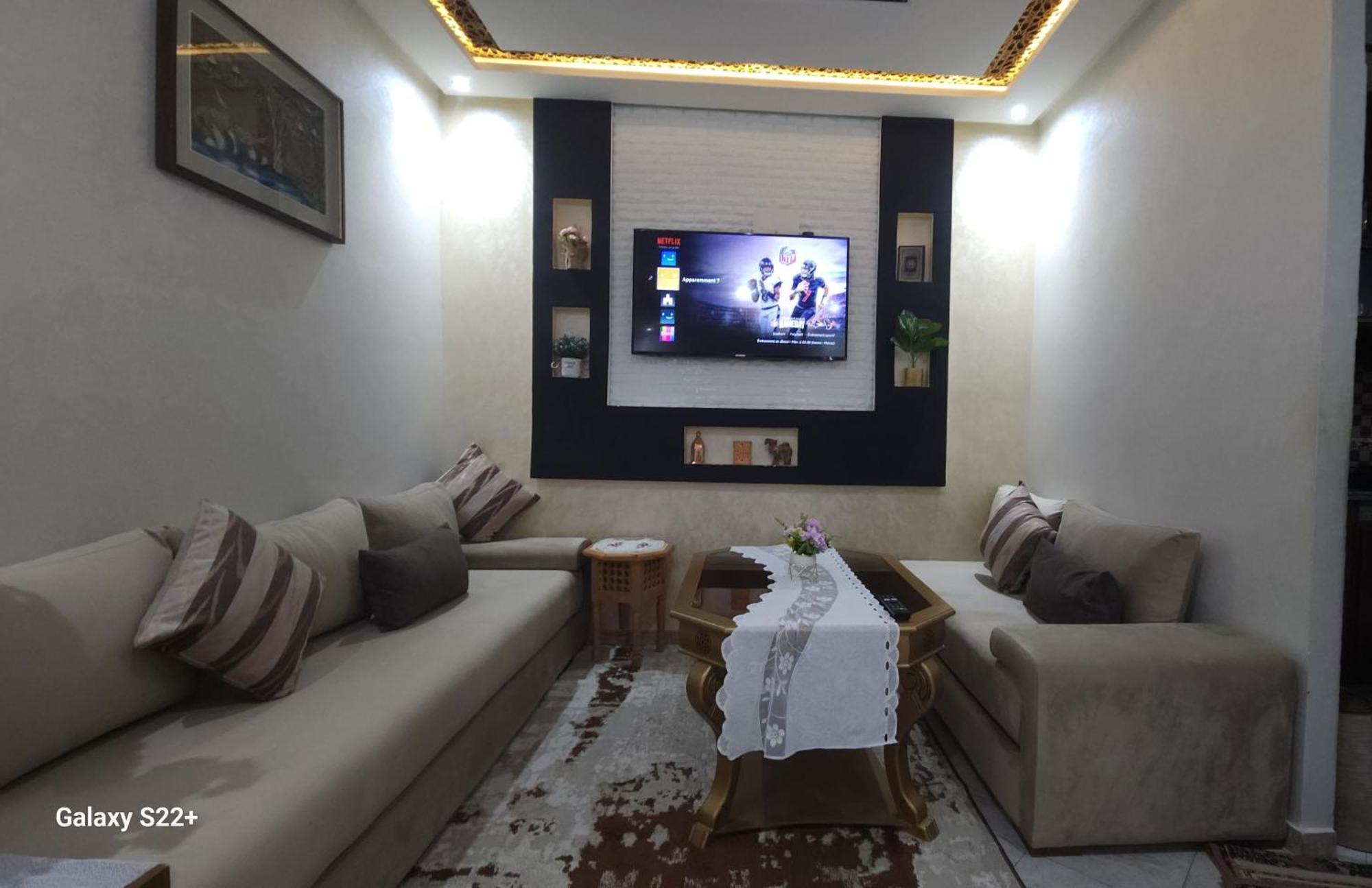 Appartement 7 Min De L'Aeroport De Marrakech Marrakesh Exteriör bild