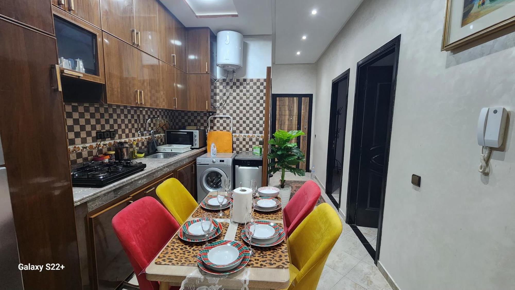 Appartement 7 Min De L'Aeroport De Marrakech Marrakesh Exteriör bild