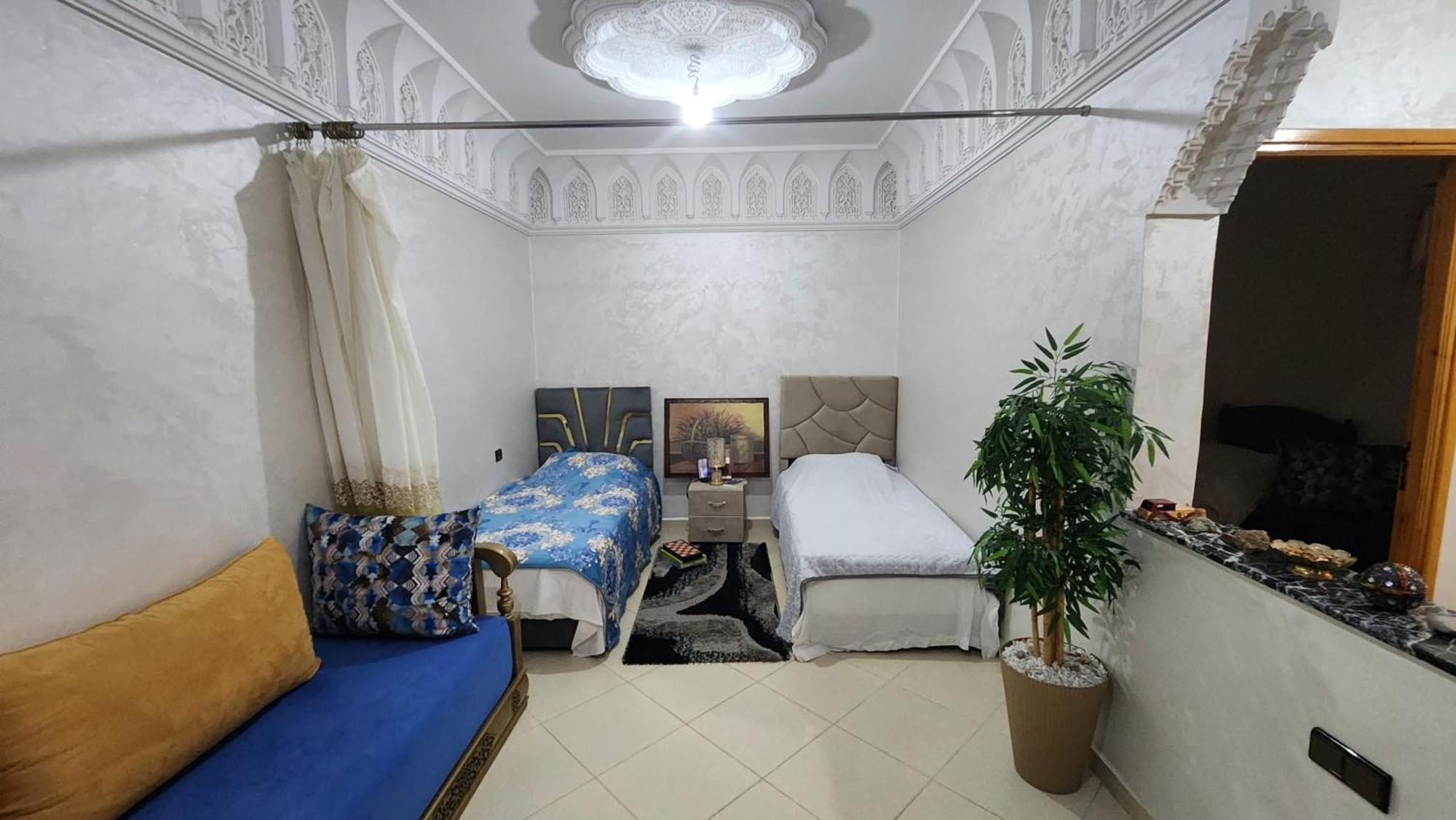 Appartement 7 Min De L'Aeroport De Marrakech Marrakesh Exteriör bild