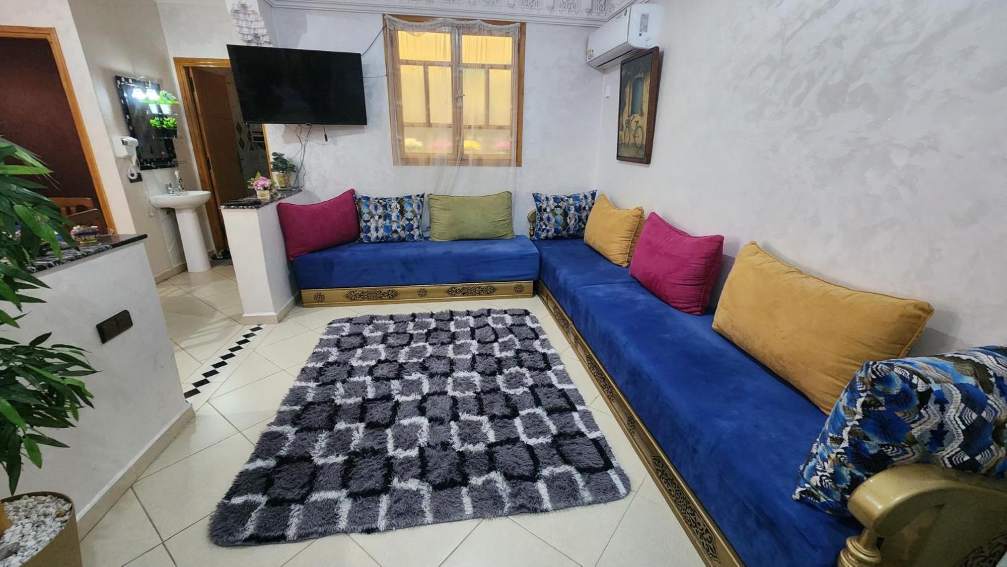 Appartement 7 Min De L'Aeroport De Marrakech Marrakesh Exteriör bild